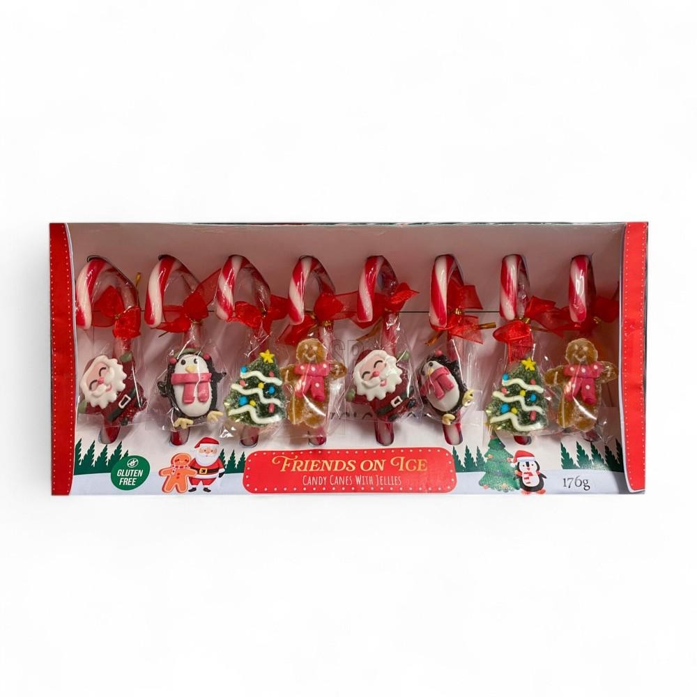 CANDY CANES FIGURA NATALE